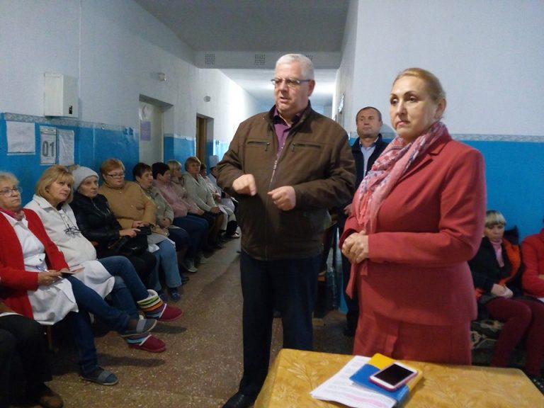 Голова Казанківської райдержадміністрації зустрілася з колективом КНП «Казанківська ЦРЛ»