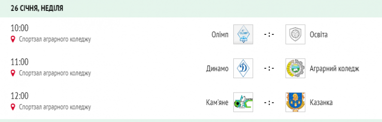 В неділю відбудеться 6 тур чемпіонату району з волейболу. До чемпіонату приєдналася команда Казанки.