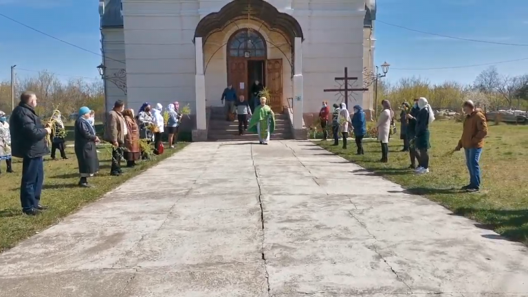 Вербна неділя.